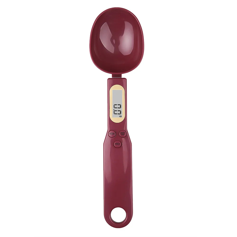 Weighing Spoon Scale Home Kitchen Tools Electronic Measuring Coffee Food Flour Powder Baking LCD Digital Measurement Adjustable