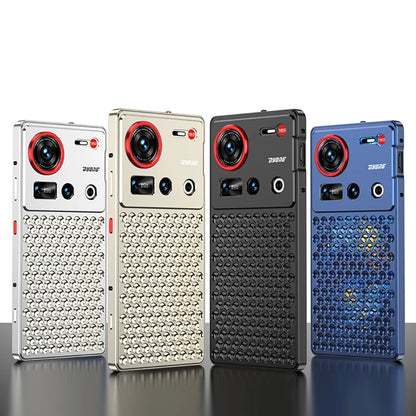 1:1 Copy for MacPro heat dissipation Metal bumper for ZTE Nubia Z70 Ultra Z70U cover Case Full Aluminium Alloy silky capas Funda