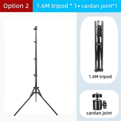 Extendable 160cm Projector Bracket Travel Tripod Photographic Lighting Stand for magcubic HY300Pro &HY320mini Projector