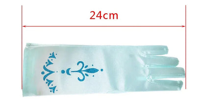 Girls Elsa Coronation Dress Up Long Sleeve Snow Queen Halloween Party Princess Costume Kids Christmas Elza Fancy Clothes Cloak