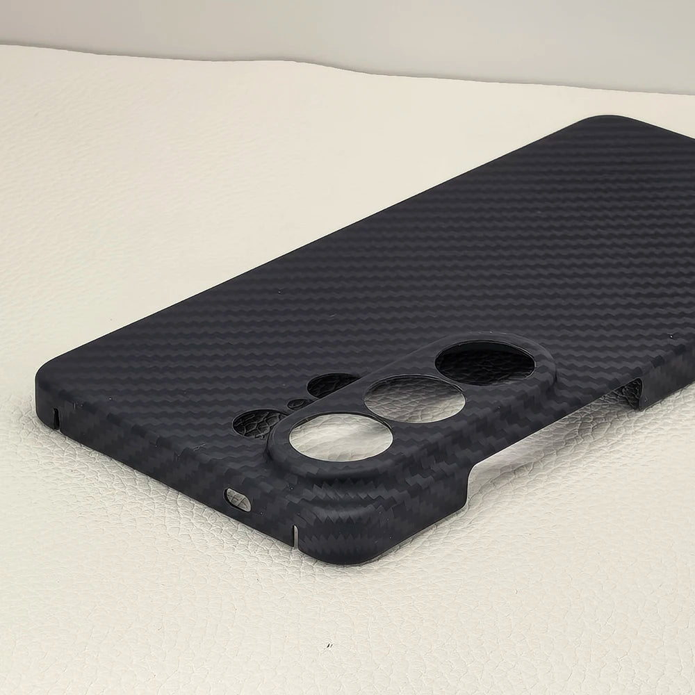 Ultra-Thin Kevlar Pure Carbon Fiber Phone Case For Samsung Galaxy S23 S24 26 Ultra Plus Commercial Aramid Fiber Shockproof Cover