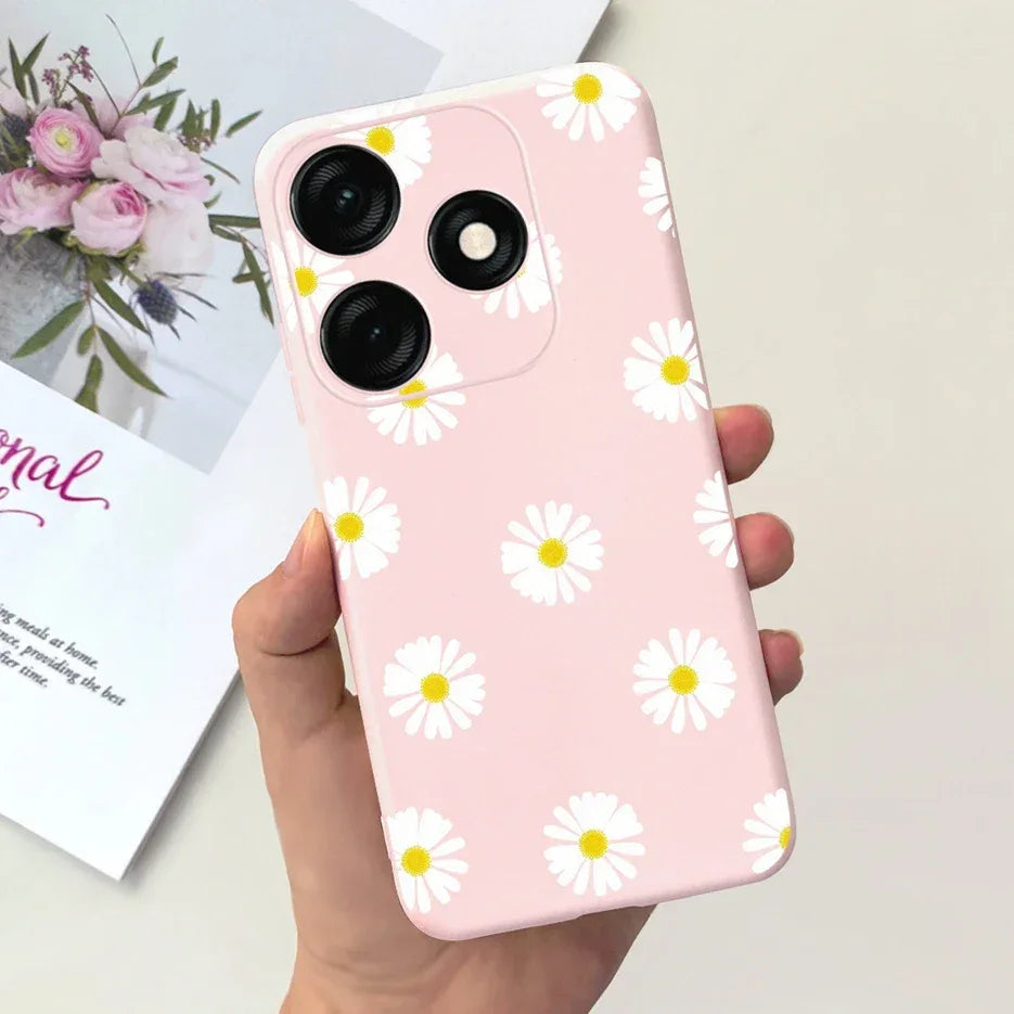 For Tecno Spark 20 Case Spark 20C BG7n Prety Girls Butterfly Painted Phone Case For Tecno Spark 20 Pro Spark20 C Soft TPU Fundas