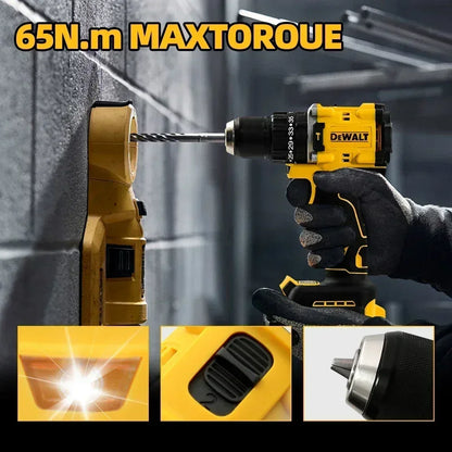 DeWalt DCD805 20V Screwdriver Clave Without Brushes, Compact Drill Tools Driver Battery Impact Wrench, Power Tool Cordless drill