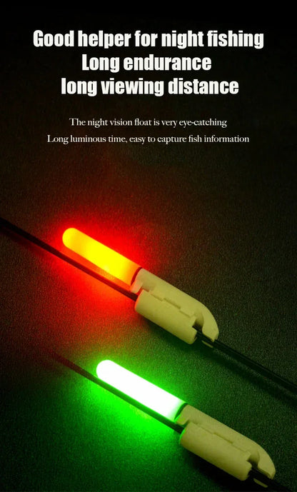 1PC Night Fishing Electronic Rod LED Light Stick Luminous Glow Waterproof Rock Fishing Float Tackle Accessories CR425 Battery