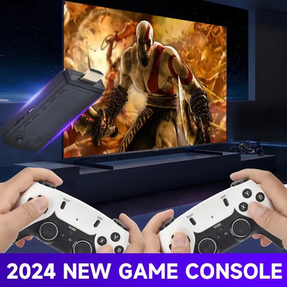 2025 X9 Pro Retro 4K 3D Game Stick TV HD Video Game Console 905X3 Chip 256G 42000 Games For PS1/PSP/SFC/N64 Dual 2.4G Controller