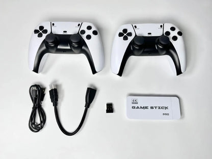 For M15 Gaming Stick VideoTVGaming Console Wireless Gamepad Over40000/50000 Classic Arcade Games HD Graphics Two-Player Battles