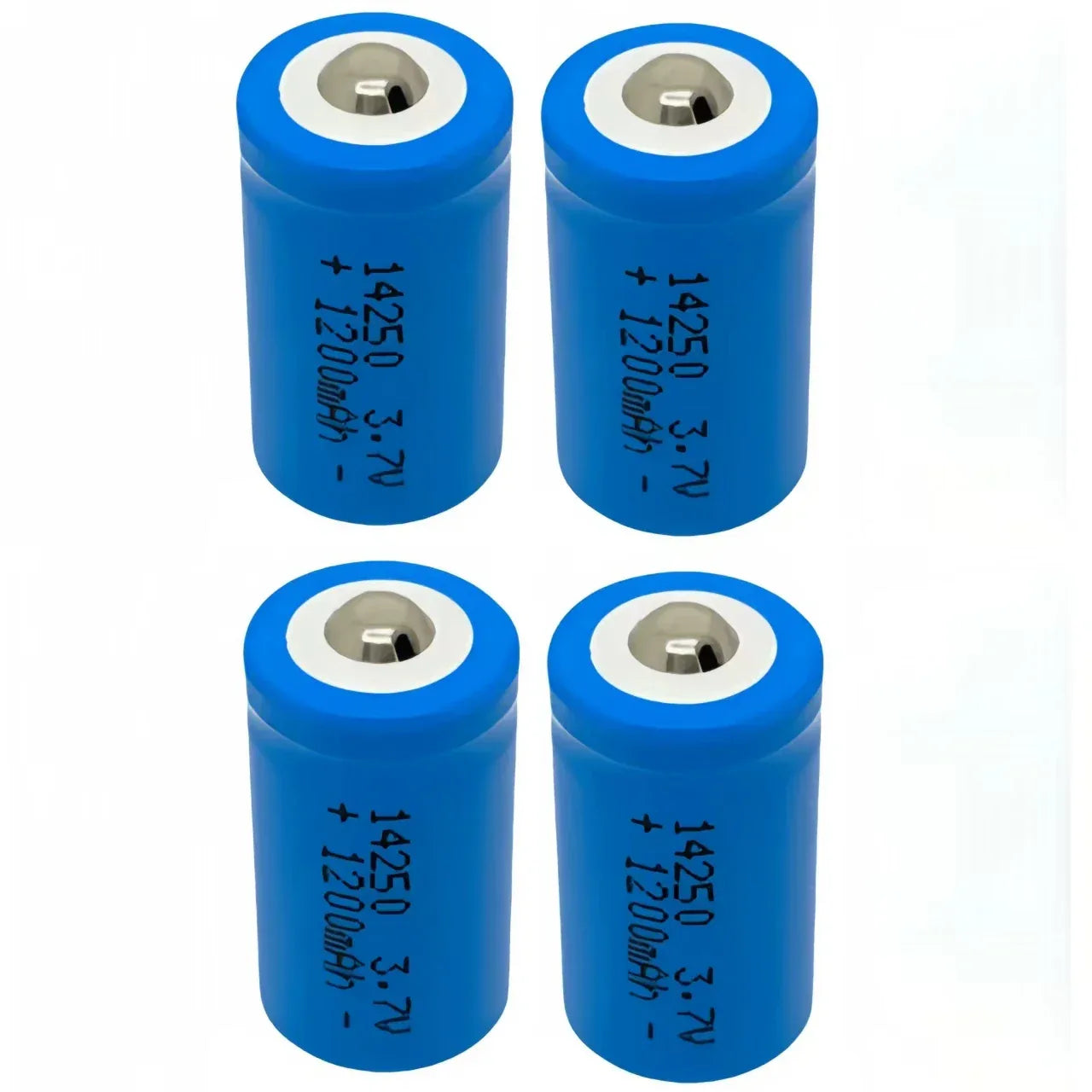 4pcs/lot 14250 rechargeable lithium battery LS14250 ER14250H 1/2-R6 1/2 AA 1200mah rechargeable 3.7V lithium battery