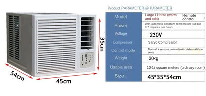Compressor Window Machine Window Air Conditioner Single Cold Cooling and Heating 1P 2P Mobile Air Conditioner All-in-One Machine
