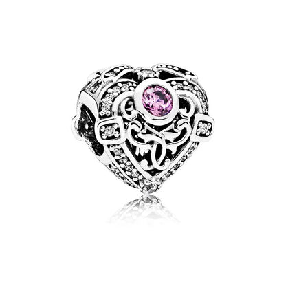 The New 925 Sterling Silver Charm Mother's Day Queen Crown Gift Box Fits Women Jewelry With Original Bracelet Accessories
