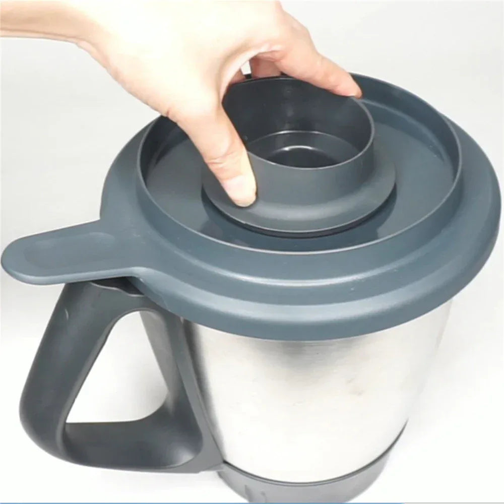 Food Grade Measuring Cup Cap 100ml Sealing Lid -20~160 Degree for Vorwerk Thermomix TM5/TM6 Food Processor Accessories