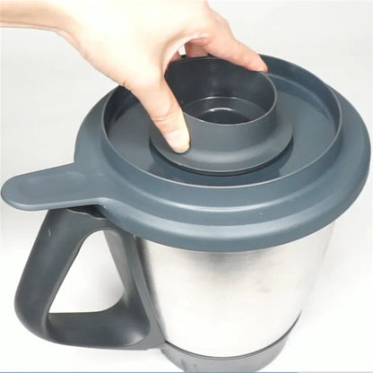 Food Grade Measuring Cup Cap 100ml Sealing Lid -20~160 Degree for Vorwerk Thermomix TM5/TM6 Food Processor Accessories
