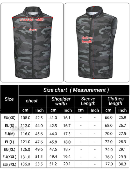 2026 Must-have Fan Vest Wearable Cooling vest Air-conditioned Clothes Breathable for Daily Commute Hiking Fishing Camping