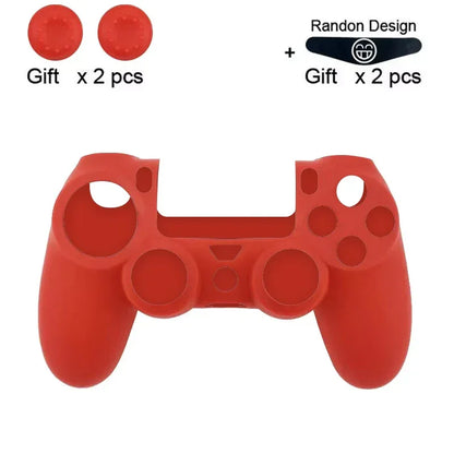 DATA FROG Silicone Protective Case for PS4 Controller – Anti-Slip Soft Cover for PS4 / PS4 Pro / PS4 Slim Gamepad