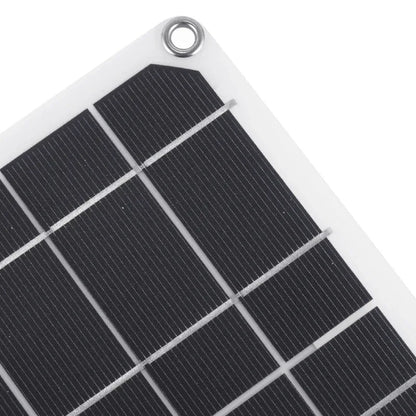 Solar Panel 20W-100W USB Type-C Waterproof Outdoor Hiking Camping Portable Battery Mobile Phone Charging Bank Charging Panel 5V