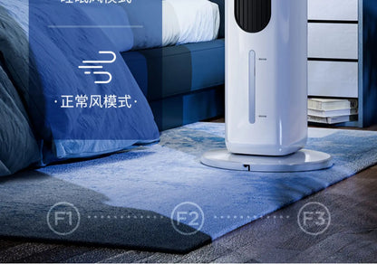DFS Air Conditioner Fan Household Refrigerator Small Bladeless Electric Fan Thermantidote