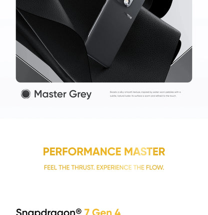 [World Premiere] realme 16 Pro Plus Smartphone Snapdragon 7 Gen 4 Chipset 200MP Camera 6.8" 144Hz Curved Display 7000mAh Battery