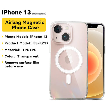 Essager Magnetic Case for iPhone 15 14 13 12 Pro Max Case Shockproof Cover for iPhone 14 Pro Max 15 Plus 15pro Macsafe TPU Cases