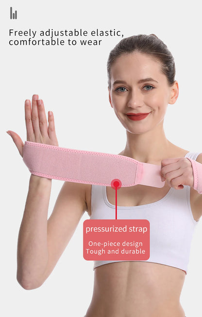 GOBYGO 1Pcs Wrist Support Sport Fitness Wristband Training Safety Hand Bands Sprain Gym Wrist Thumb Support Straps Wraps Bandage