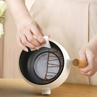 1.2L Electric Cooker Student Dormitory Low Power Noodle Cooker Multifunction Pot Portable Travel Mini Electric Hot Pot 200W
