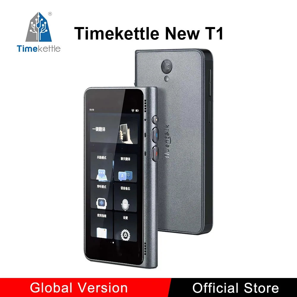 Timekettle Fluentalk T1 Portable Language AI Translator Photo/Offline/Online Smart Realtime Translation For Foreign Travel Study