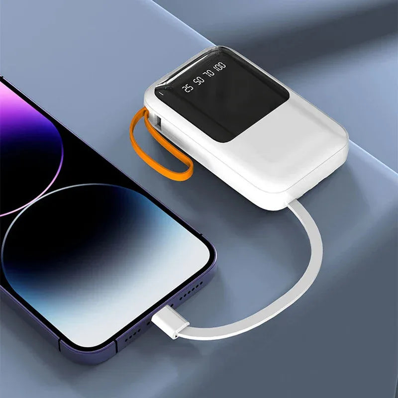 3*18650 Power Bank Fast Charging Powerbank Portable Battery Charger PowerBank For iPhone Xiaomi 4IN1 Mini Battery Storage Boxes