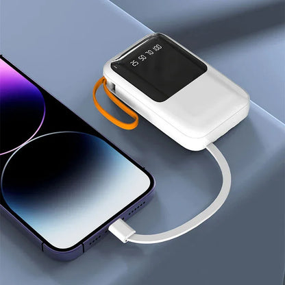 3*18650 Power Bank Fast Charging Powerbank Portable Battery Charger PowerBank For iPhone Xiaomi 4IN1 Mini Battery Storage Boxes
