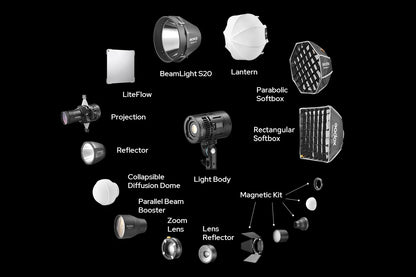 Godox MS60R RGB MS60Bi Bi-Color LED Light For Film, Broadcast & Video Production - KNOWLED Series