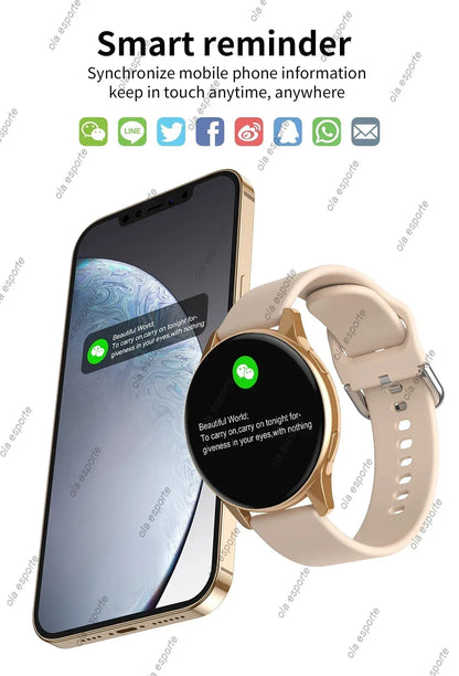 Bluetooth Call Smart Watch Pro 1.39-Inch Custom Dials Music Sports Men Women Watch 6 Health Monitor Smartwatch For Android IOS