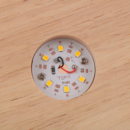 1PC Battery Operated 8/10cm Round Wooden LED Light Dispaly Base Stand Holder Table Night Lamp Base Crystal Glass Art Ornaments