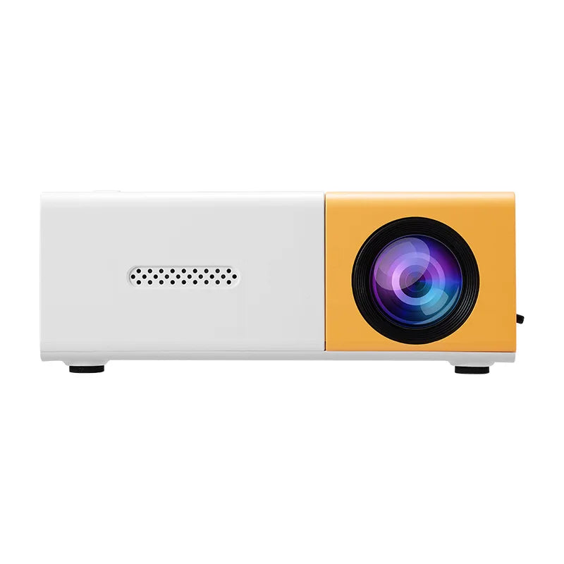Compact Mini Projector, 320*240 Native Supporting 1080P USB Connectivity, Remote Included | Works with Smartphones, Tablets