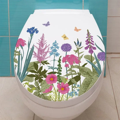 Toilet Sticker Strong Adhesive Toilet Sticker Decorative Sea Fish Toilet Sticker Waterproof Adhesive For Home 2025 Christmas