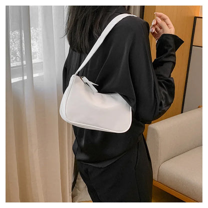 PU Candy Color Mini Handbag Women Shoulder Bag Girls Small Hand Bag Key Phone Pouch Coin Purse Card Bags Card Holder for Women