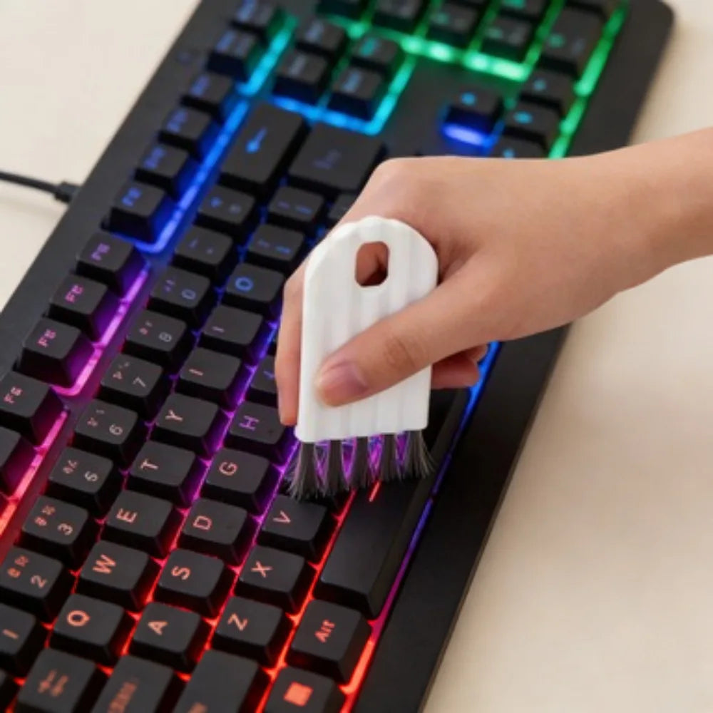 Multi-purpose Fine Dust Cleaning Brush for Mobile Phone, Earphone, Headset, Keyboard, Cup Cover & Card Slot