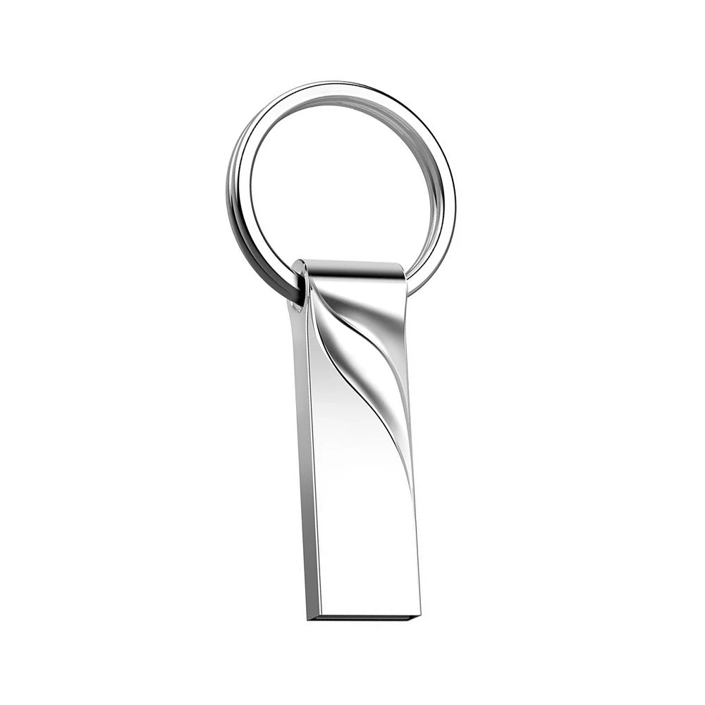 50PCS/lot Metal USB 2.0 Flash Drives 1GB 2GB 4GB Pendrive 8GB 16GB Pen Drive 32GB 64GB Memory USB Sticks 128MB 256MB Free LOGO