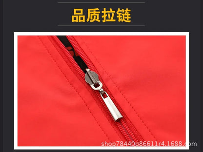 Red Jacket Men New Spring Double Side Wear Coat Sportswear Clothes Top Plus Size 5XL Bomber Jacket Veste Jaqueta Masculina