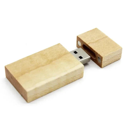 JASTER Wooden USB Flash Drive Red Wood Pendrive 64GB 16GB 32GB 4GB 8GB Creativo U Disk Memory Stick Wedding Gift Custom Logo