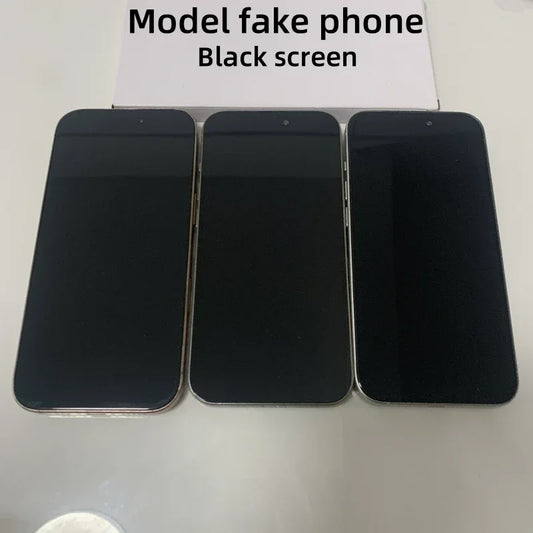 Fake Phones For Phone 16 15 14 Pro Max 13 12 X Model Dummy Cell Phone Not Working Counter Display Shooting Props Copy Faux Phone