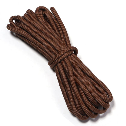 5yards/lot 5mm Colorful Polyester Braided Rope For Jewelry Making DIY Keychian Lanyard Bag Pendant Handcraft Accessories