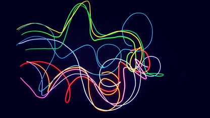 1m 3m 5m Glow EL Wire Neon Cable for Christmas Dance Party DIY Costumes Multicolor Illuminated Light AA Battery  Lamp LED Strip