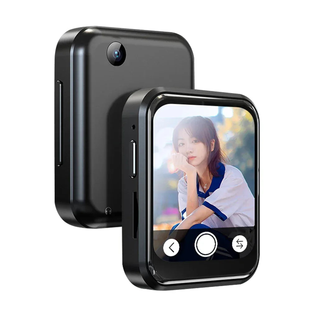 16-128GB Bluetooth 5.4 MP3 MP4 Player With Camera 2 Inch Touch Screen MP3 With 720P Camera/Speaker Video Recorder FM radio