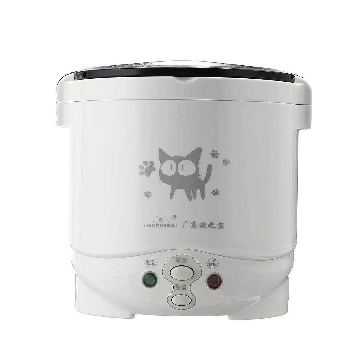 Electric Mini Rice Cooker Portable MultiCooker Household Rice Cookers 12V 24V 220V Pot Cooking Machine Pans For Car Truck Home