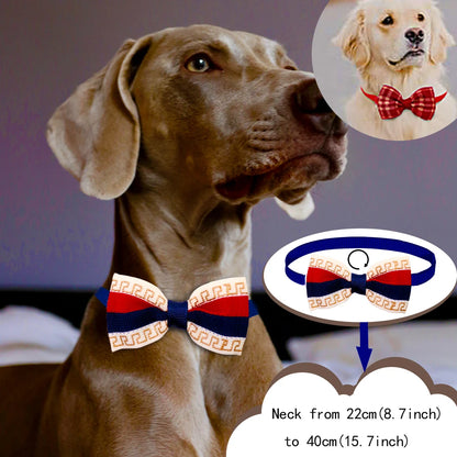20pcs Dog Acccessories Dog Bow Tie  Bulk Dog Collar Bow Dog Bowtie Small Dog Cat Pet Supplies Dog Fashion Accessoreis Bow