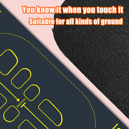 Yoga Mat for Men & Women, Non-Slip & Shock Absorbing, Ideal for Home Pilates, Floor Workouts