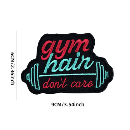 Sports Fitness Gym Patches No Pain No Gain ATHLETE team club Tactical Embroidered Patch brand Armband