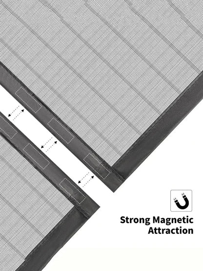 Magnetic Anti-Mosquito Net Anti Bug Fly Mouse Door and Window Screens No Punching Required Automatic Closing Curtains