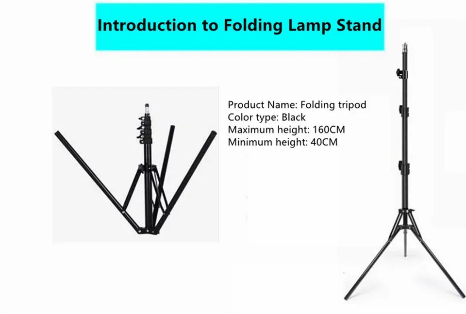 Extendable 160cm Projector Bracket Travel Tripod Photographic Lighting Stand for magcubic HY300Pro &HY320mini Projector