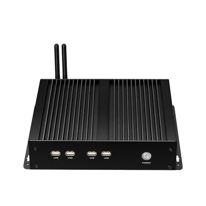 XCY Fanless Industrial Mini PC Intel Core I5-3317U 4x COM DB9 8x USB Support Windows XP/7/8/10 Linux
