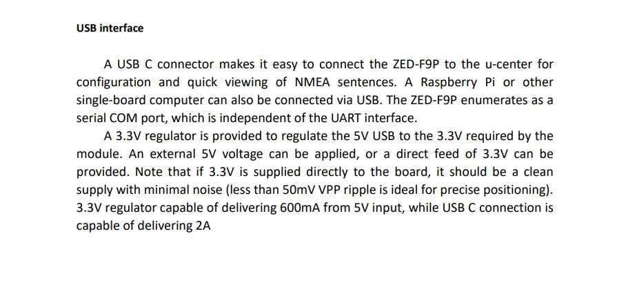 ZED-F9P-04B-01 Excellent Board Works Serial I2C and SPI ESP32 Controlling I2C and SPI UM980