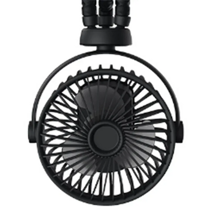 Mini USB Fan Rechargeable Octopus Multifunctional Fixable Small Fan Portable Desktop for Baby Stroller Bicycle with Soft Wind
