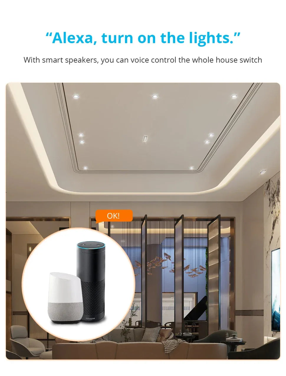 Zemismart Zigbee Interrupter 1 2 3 4 6 Gangs Light Switch Brazilian Wall switches Work with Tuya Smart Life Alexa Google Home